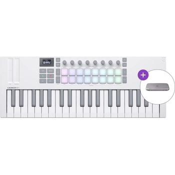 Novation Launchkey Mini 37 MK4 SET 2 Миди клавиатура White (LAUNCHKEY-MINI37-MK4-WH-SET2)