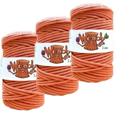 Woody Crafts 3x Woody 5 mm – Dýňová (100m)