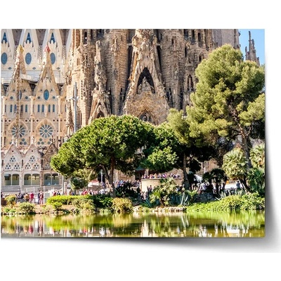 Sablio Plagát Barcelona Sagrada Familia - 60x40 cm