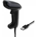 Qoltec Баркод четец Qoltec, 1D / 2D, USB, Черен