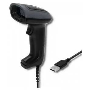 Qoltec Баркод четец Qoltec, 1D / 2D, USB, Черен