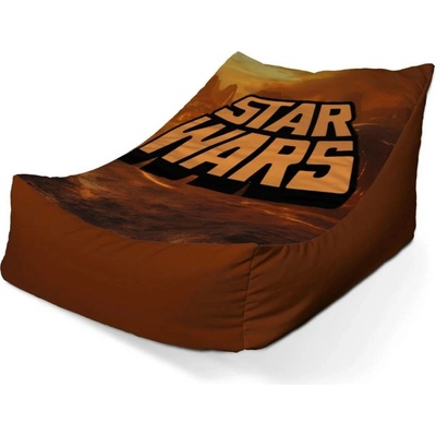 Sablio sedací vak lounge Star Wars Lávová planeta 80 x 95 x 50 cm