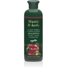 Mastic & herbs Prírodný šampón na suché farbené a poškodené vlasy 300 ml