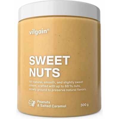 Vilgain Sweet Nuts Arašidy so slaným karamelom 300 g
