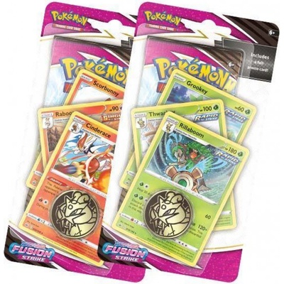 Pokémon TCG Fusion Strike Premium Checklane Blister Cinderace