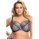 Podprsenky Gorsenia K496 Paradise nevystužená podprsenka zelená