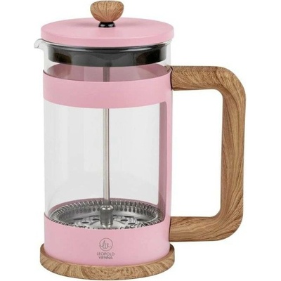 Leopold Vienna French Press Franca 600 ml, růžový