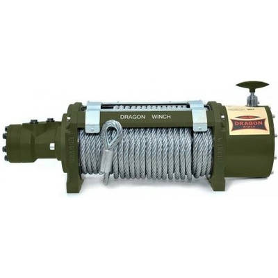DRAGONWINCH Hydraulický naviják Dragon Winch Hidra DWHI 18500 HD EN, Ocelové lano