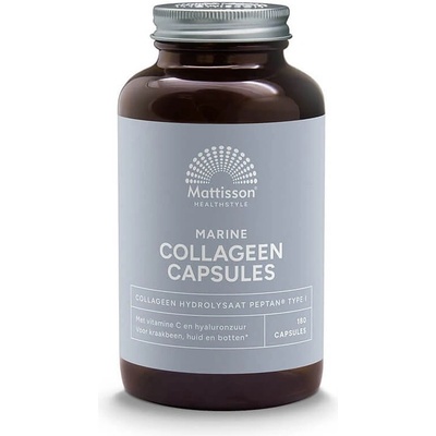 Mattisson Healthstyle Marine Collagen Peptan Type I, 180 капсули, Mattisson Healthstyle