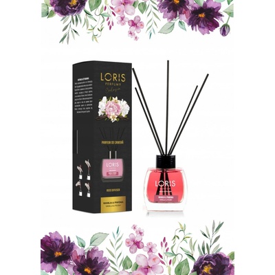 Loris Tyčinky Parfum vanilka & pivonka 120 ml