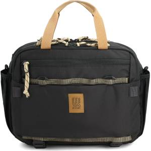 Topo Designs Чанта за рамо Topo designs Mountain Cross Bag 17 Shoulder bag - Black / Neutral - размер 17 l (510-6690-0111)