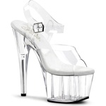 Pleaser USA Pleaser Adore-708 Clr/Clr 42