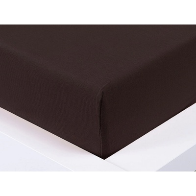 Xpose jersey plachta Exclusive tmavo hnedá 80x160