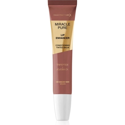 MAX Factor Miracle Pure Lip Enhancer хидратиращ блясък за устни цвят 020 Cacao Nibs 12ml