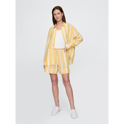 GAP Linen shorts Women's krémová