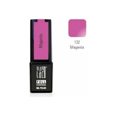 GlamLac Gel lak fialový 132 Magenta 6 ml