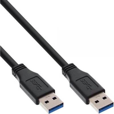 InLine 4043718233984 USB кабел USB 3.2 Gen 1 (3.1 Gen 1) 3 м USB A Черен (35230)