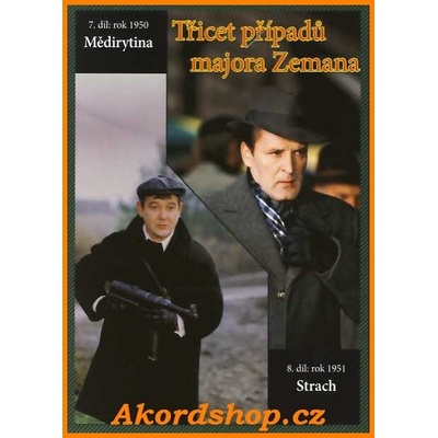 Třicet případů majora Zemana 7 + 8 díl pošetka DVD