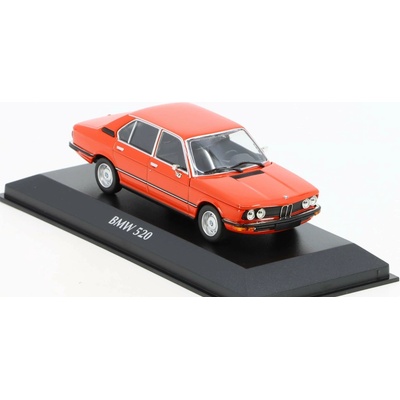 Minichamps BMW 520 1972 červená 1:43