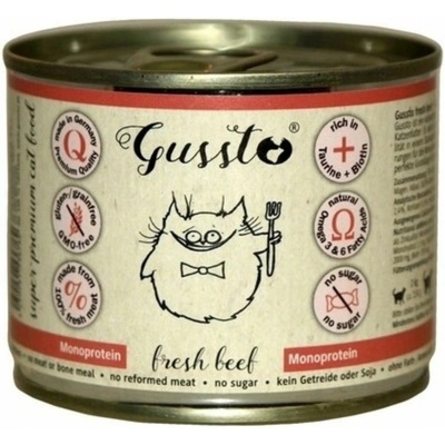 GUSSTO Cat Fresh Beef 200 g