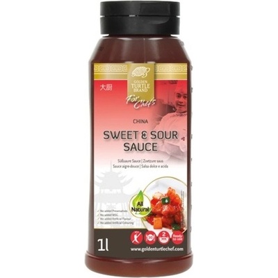 Golden Turtle Chef Sladkokyselá omáčka Sweet & Sour 1 l Chef's Selec – Zboží Mobilmania