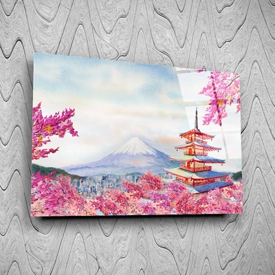 Art gift Стъклено АРТ пано - Фуджи