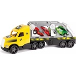 Wader Wader: Магически камион за авто транспорт с колички - 79 см (36231)