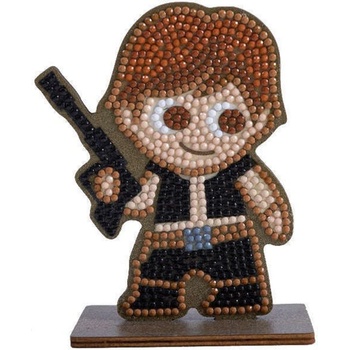 Craft Buddy Диамантена фигурка Craft Buddy - Хан Соло (CBCAFGR-SWS004)