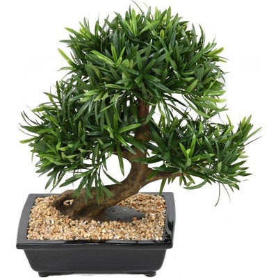 Luxusní umělý strom PODOCARPUS BONSAI, 50cm