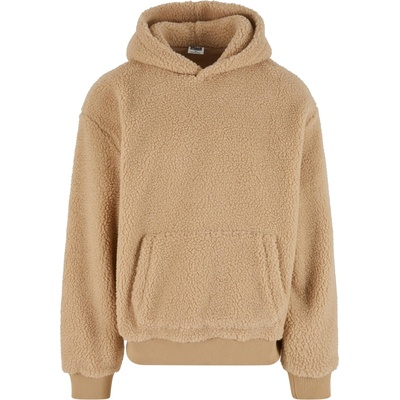 Urban Classics Мъжки суичър в бежово Urban Classics Oversized TeddyUB-TB7265-03738 - Бежов, размер M