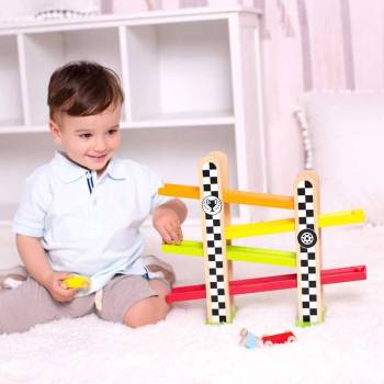 Classic World Детска дървена състезателна писта (cw3570)