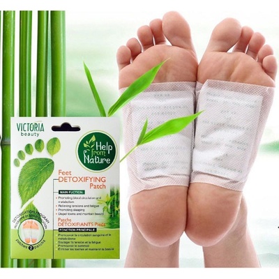 Victoria beauty detoxikační náplasti na nohy 2+1 3 ks