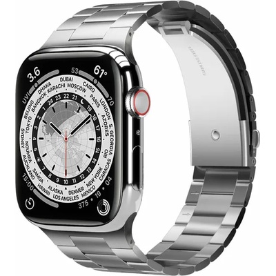 Elago Каишка за смарт часовник Elago Metal Stainless Steel Band, за Apple Watch 38мм/40мм/41мм, неръждаема стоманена, сребрист (EAW-MTBAND41-SL)