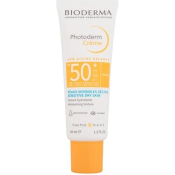 Image 1 of BIODERMA Photoderm Cream SPF50+ хидратиращ слънцезащитен крем за лице 40 ml нюанс Invisible унисекс