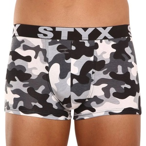 Styx Мъжки боксерки Styx art спортна гума над размер камуфлаж Styx | Mnogotsveten | МЪЖЕ | 4XL