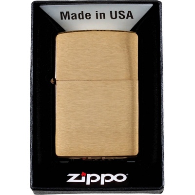 Zippo Brushed Brass 23013