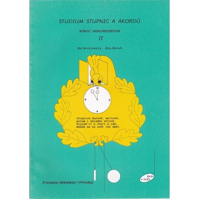 Studium stupnic a akordů pro akordeon II, Bohumil Bláha
