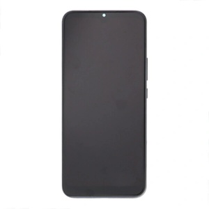 Xiaomi (OEM) Стъкло и LCD екран за Xiaomi Mi 10 Lite 5G, оригинален (OEM), черно (22417)