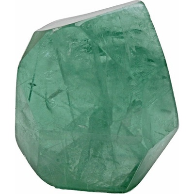 Nefertitis Fluorit duhový broušený 11 NF62982 - cca 4 x 2,2 cm, 55 g