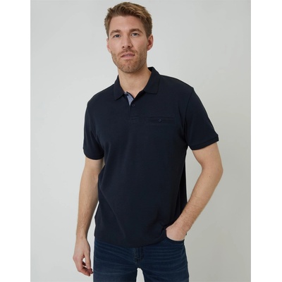 Threadbare Блуза с яка Threadbare Men's TB Otto Short-Sleeve Polo Shirt - Navy