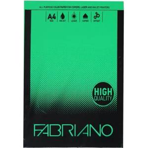 Fabriano Копирен картон, A4, 160 g/m2, зелен, 50 листа (3800052728498)