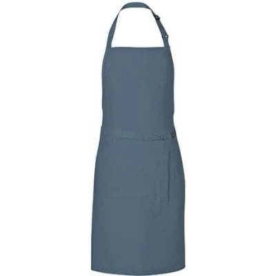 Link Kitchen Wear Unisex grilovací zástěra X987 Postman Grey Pantone 7545 85x72cm