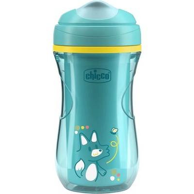 Chicco active cup teal tréninkový hrnek 266 ml