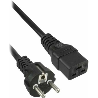PremiumCord napájací kábel IEC 320 C19 na CEE7 3m