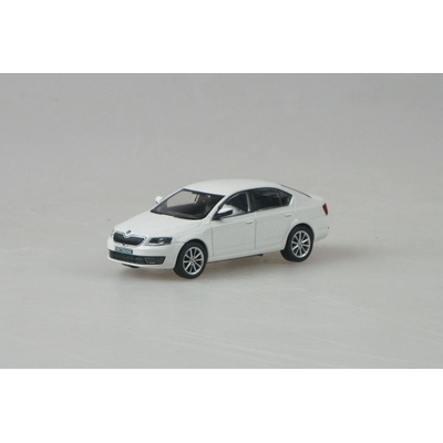 Abrex Škoda Octavia III 2012 biela Candy 1:43