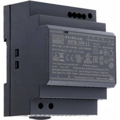 Napájecí zdroj Mean Well 85,2 W 12 V na DIN lištu