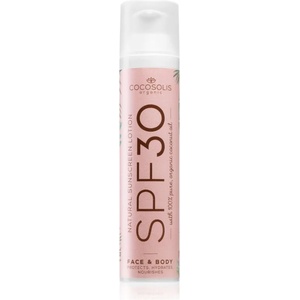 COCOSOLIS Natural Sunscreen Lotion слънцезащитни продукти SPF 30 100ml