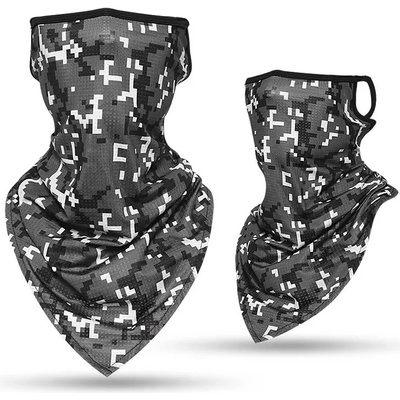 Hoodstyle Бандана маска с уши в сив камуфлаж HoodStyle BandanaBNZ-241 - Камуфлаж, размер
