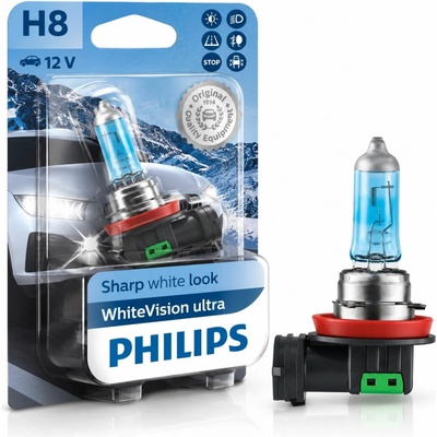Philips WhiteVision Ultra H8 PGJ19-1 12V 35W 12360WVUB1