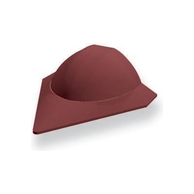 Ruukki Koncovka valby oblá Červená